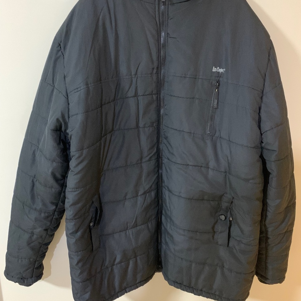 LEE COOPER  WINTER JACKET BLACK 4xxxx